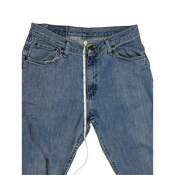 Wrangler Men’s Light Wash Denim Jeans Straight Leg Size 31x30 Western  Workwear - Picture 3 of 7